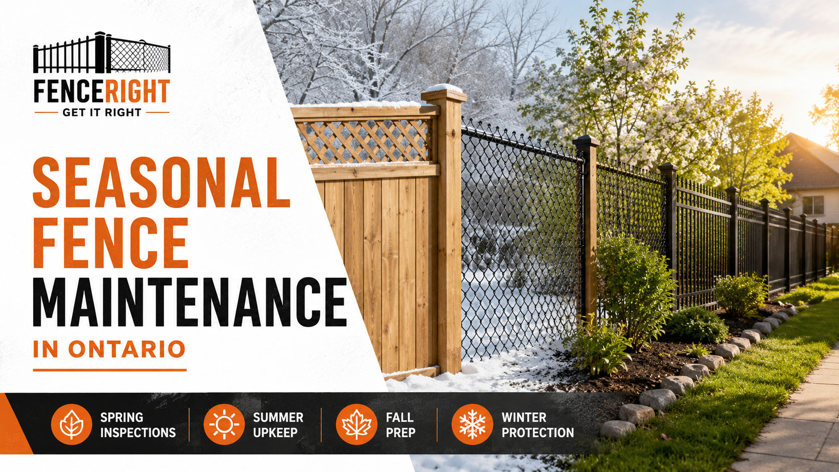 Fence Maintenance Tips for Ontario Homeowners